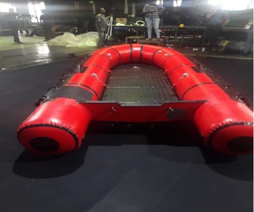 Inflatable Boat for Disaster Rescue
